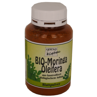 Moringa Oleifera Blattpulver, 100 g