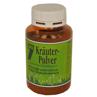 7 Kräuter-Pulver, 150 g im Glas